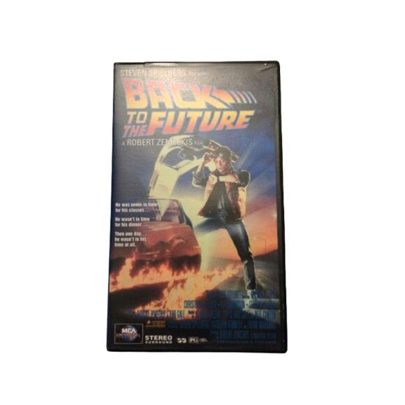 Back to the Future VHS (1985) – Michael J. Fox Sci-Fi Adventure Classic - Picture 1 of 4